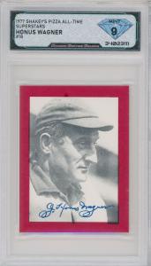 1977 Shakey's Pizza Honus Wagner #18 Card