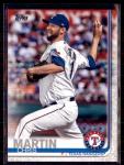 2019 Topps Chris Martin Texas Rangers 5 Card Set