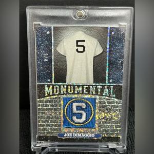 2024 Leaf Joe DiMaggio Monumental Patch #D 2/4