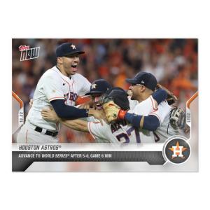 2021 Topps Now Houston Astros ALCS World Series Card