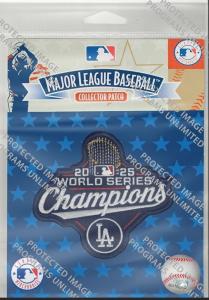 2025 MLB Dodgers World Series Patch Pin