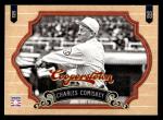2012 Panini Cooperstown Charles Comiskey Card #21