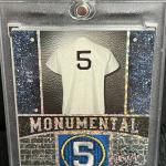 2024 Leaf Joe DiMaggio Monumental Patch #D 2/4