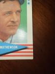 1961 Fleer Christy Mathewson Baseball Card #59