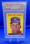 1958 Topps Don Drysdale Card #25 PSA 6