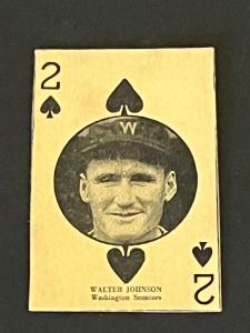 1927 W560 Walter Johnson Sports Card - HOF