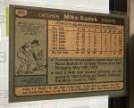 1980 Topps Mike Sadek Autographed Card