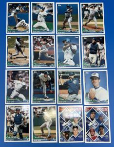 1994 Topps Toronto Blue Jays Team Set 32 Cards