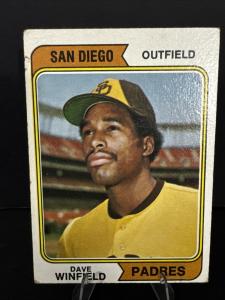 1974 Topps Dave Winfield Rookie Card #456