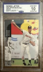 1994 Upper Deck Derek Jeter Minor League Card