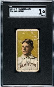 1909-11 El Principe De Gales Jack Chesbro Card