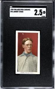 1909 Philadelphia E95 Johnny Evers Sports Card