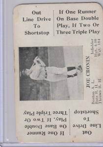 1936 S & S Joe Cronin Baseball Card