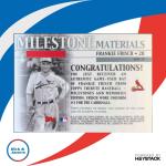 2002 Topps Tribute Frankie Frisch Cardinals Card