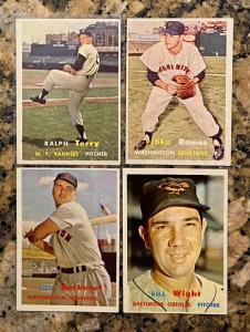 1957 Topps Baseball Cards - Choose Your Card