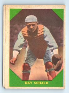 1960 Fleer Baseball Greats Ray Schalk Card