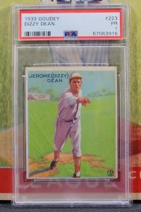 Dizzy Dean 1933 Goudey #223 ST Louis Cardinals