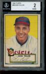 1952 Topps Bob Feller Baseball Card #88