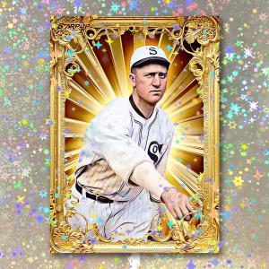 Red Faber Signed Holographic Icon Art Card