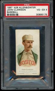 1887 Allen & Ginter John Clarkson PSA 4 Card