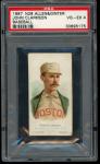1887 Allen & Ginter John Clarkson PSA 4 Card