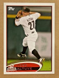Jose Altuve 2012 Topps #187 Baseball Card