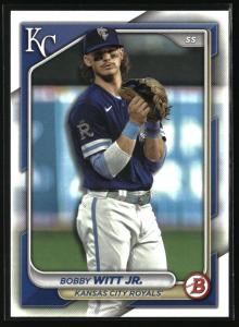 2024 Bowman Bobby Witt Jr. Kansas City Royals Card