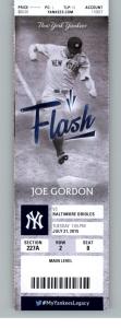 Baltimore Orioles vs Yankees 2015 Full Ticket