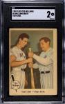 1959 Fleer Ted Williams #2 Babe Ruth Card
