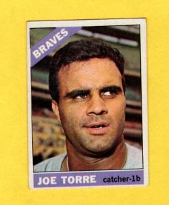 1966 Topps Joe Torre #130 Atlanta Braves Card
