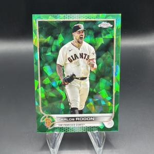 2022 Topps Chrome Sapphire Carlos Rodon Green /75