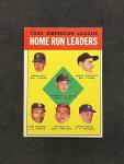 1963 Topps #4 Killebrew Maris Home Run Leaders Card