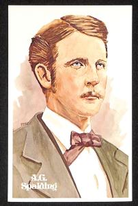 1980-01 Perez-Steele HOF Postcard #26 A.G. Spalding