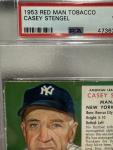 1953 Red Man Tobacco #1 Casey Stengel Card