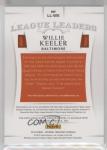 2018 Panini National Treasures Willie Keeler #LL-WK