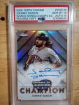 Topps Chrome Johnny Damon Auto PSA 10