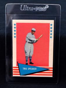 1961 Fleer Tris Speaker #79 Boston Cleveland