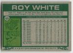 1977 Topps Roy White Baseball Card Yankees