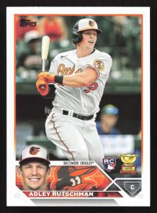 2023 Topps Adley Rutschman Rookie Card #250