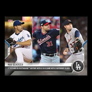 Max Scherzer 2021 Topps Now Card 958