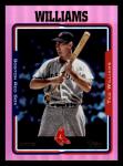 2025 Topps Archives Pink Foilboard Ted Williams Card