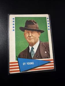 1961 Fleer Cy Young Baseball Card #153