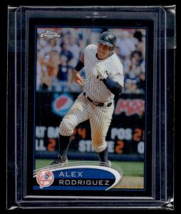 2012 Topps Chrome Black Refractor Alex Rodriguez #49