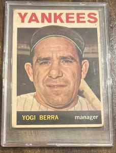 1964 Topps Yogi Berra New York Yankees Card