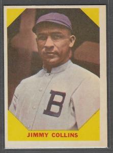1960 Fleer Baseball Greats Jimmy Collins Card