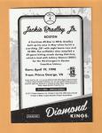 Jackie Bradley Jr. 2017 Donruss Diamond Kings Card