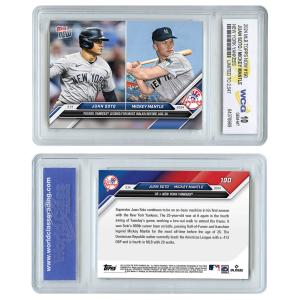 2024 Topps Now Juan Soto Mickey Mantle Card