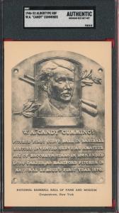 Candy Cummings 1946-1952 Hall of Fame Card