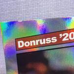 2020 Donruss George Brett Silver PRIZM Card 09/30