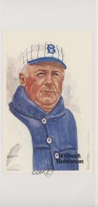 1980 Wilbert Robinson Perez-Steele Hall of Fame Postcard